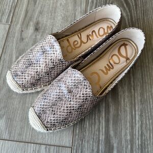 Sam Edelman Women's Snakeskin Espadrilles